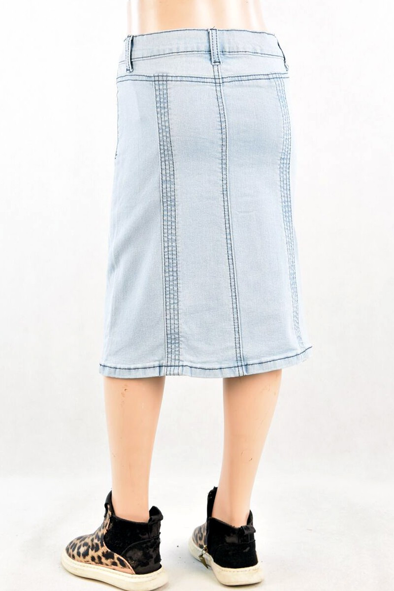 Girls Denim Skirt