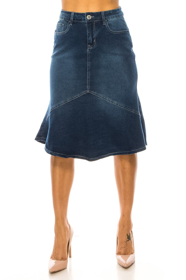 Denim Skirt