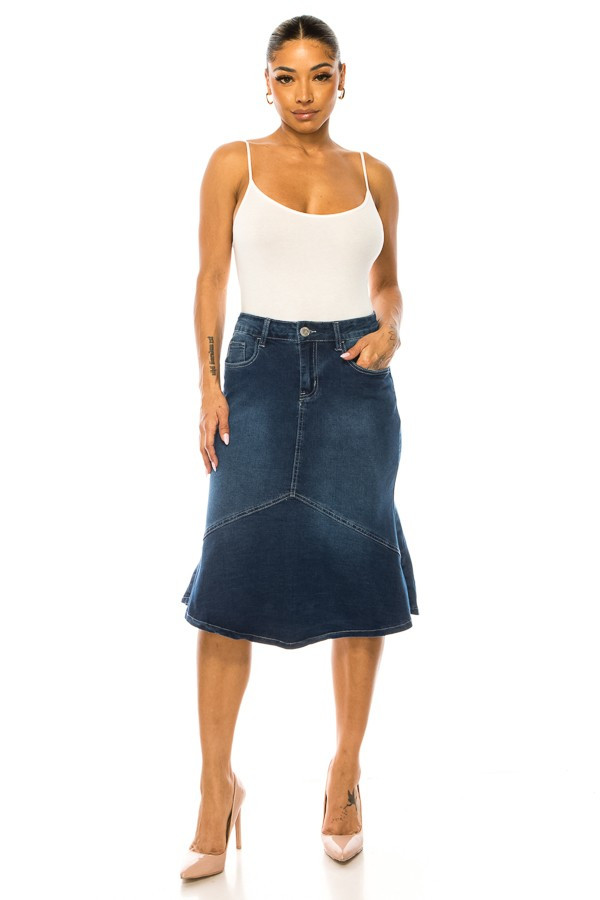 Denim Skirt