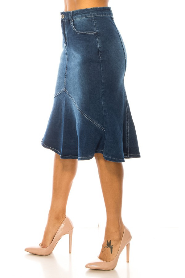 Denim Skirt