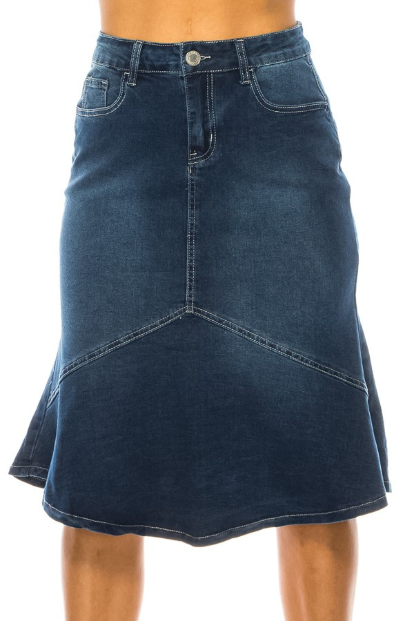 Denim Skirt