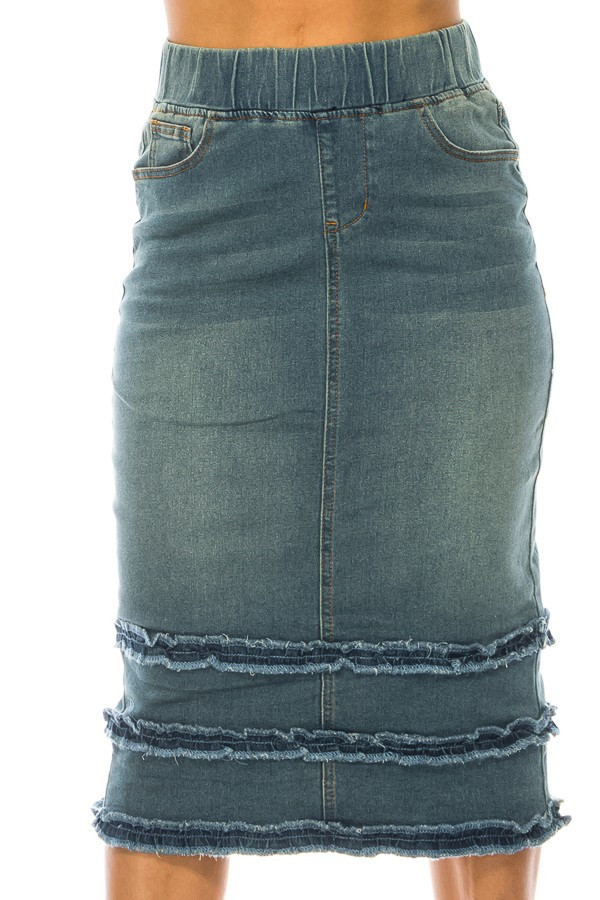 Denim Skirt