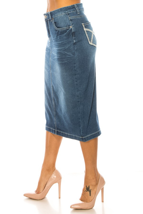 Denim Skirt