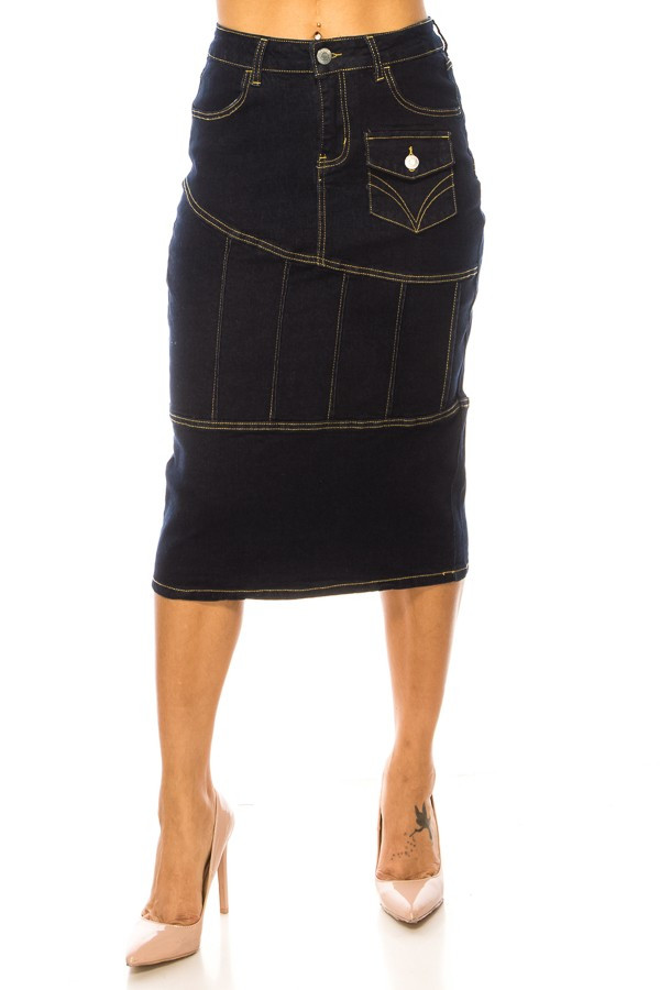 Denim Skirt