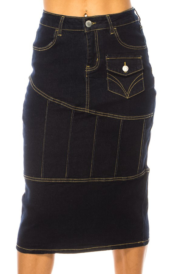 Denim Skirt