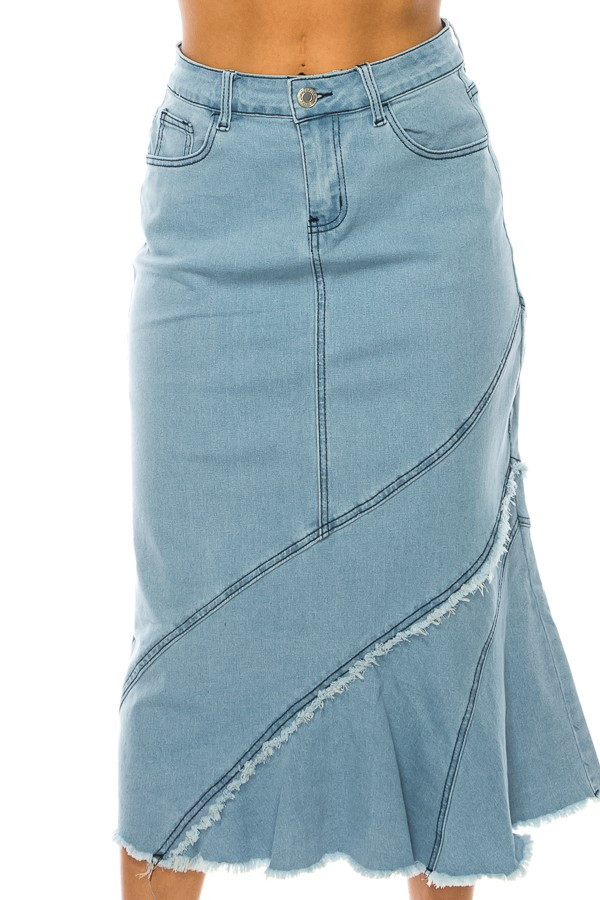 Denim Skirt