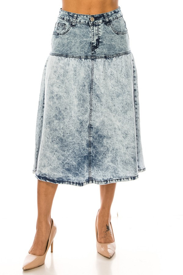Denim Skirt
