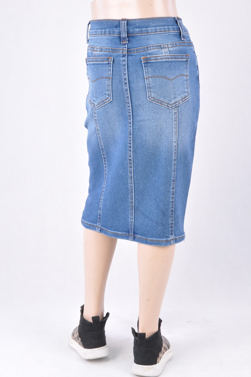 Girls Denim Skirt