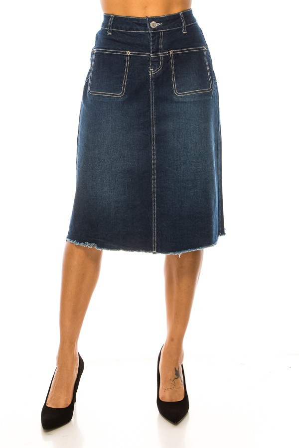 Denim Skirt