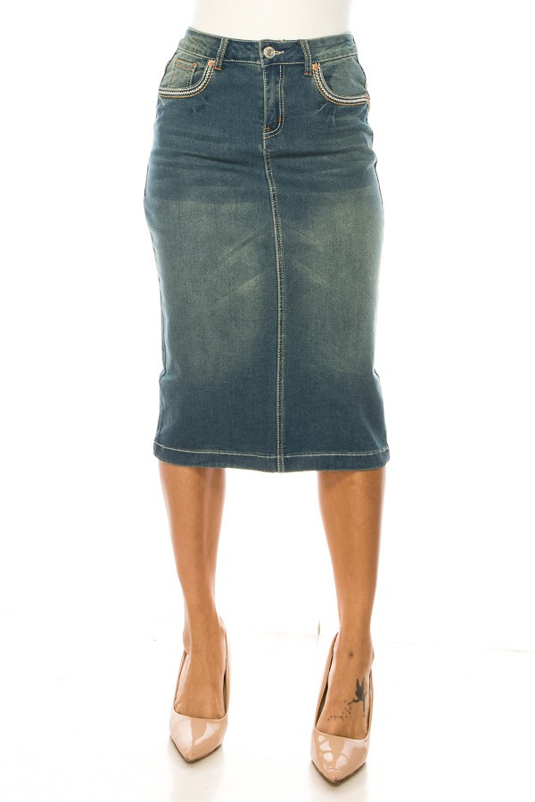 Denim Skirt