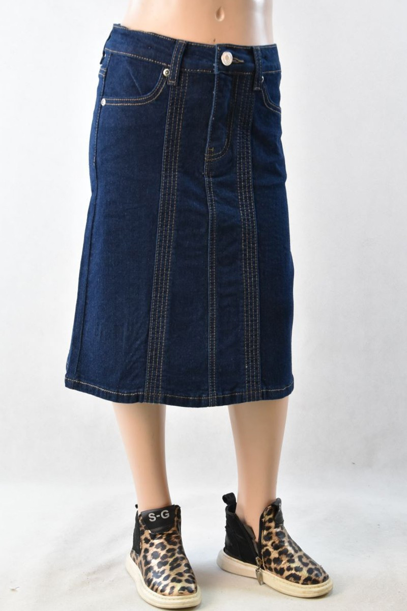 Girls Denim Skirt