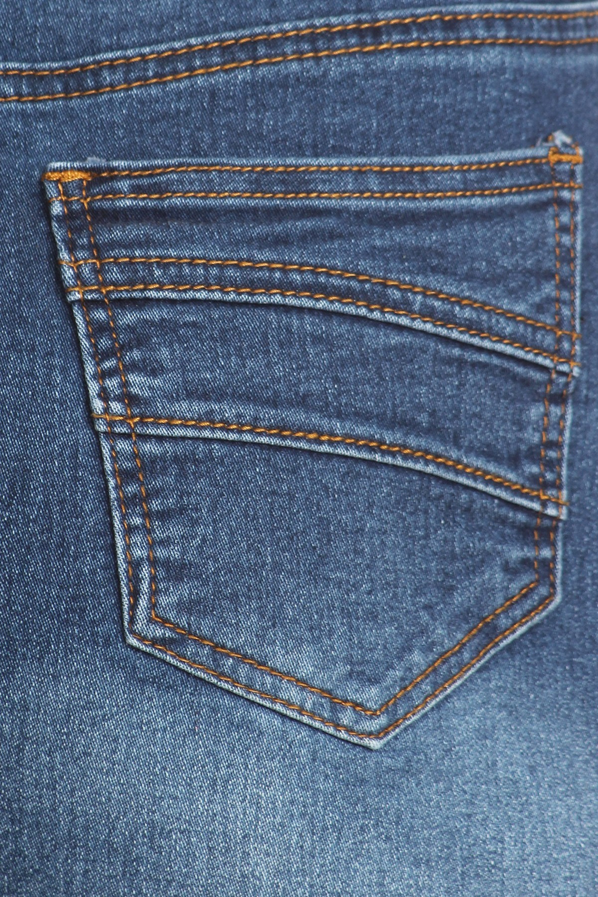 Denim Long Skirt