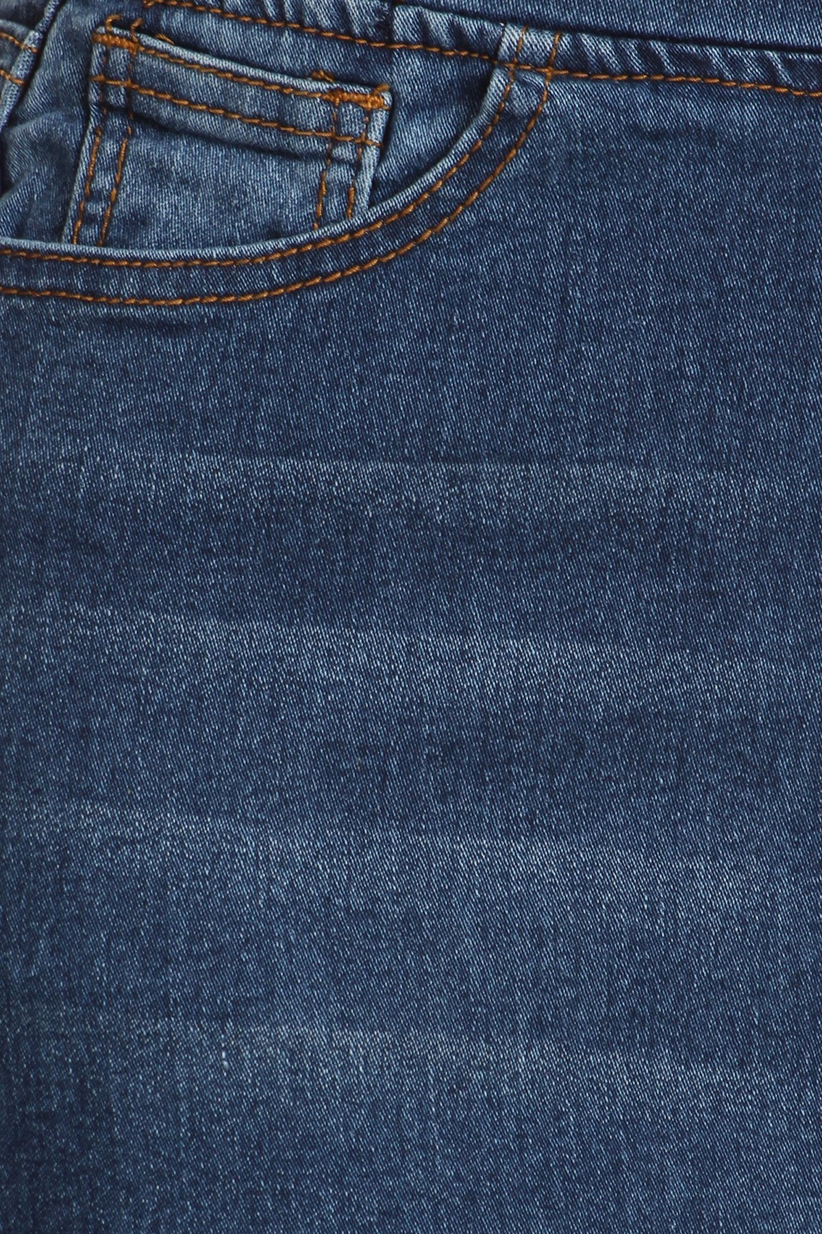 Denim Long Skirt
