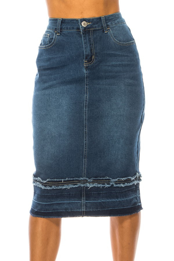 Denim Skirt