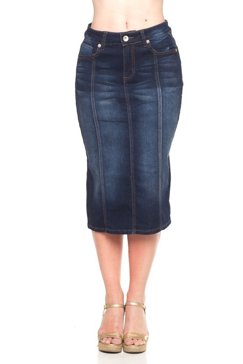 Denim Skirt