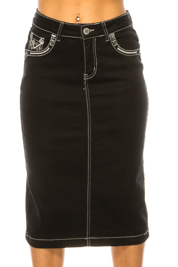 Denim Skirt