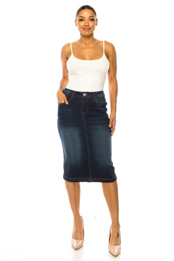 Denim Skirt
