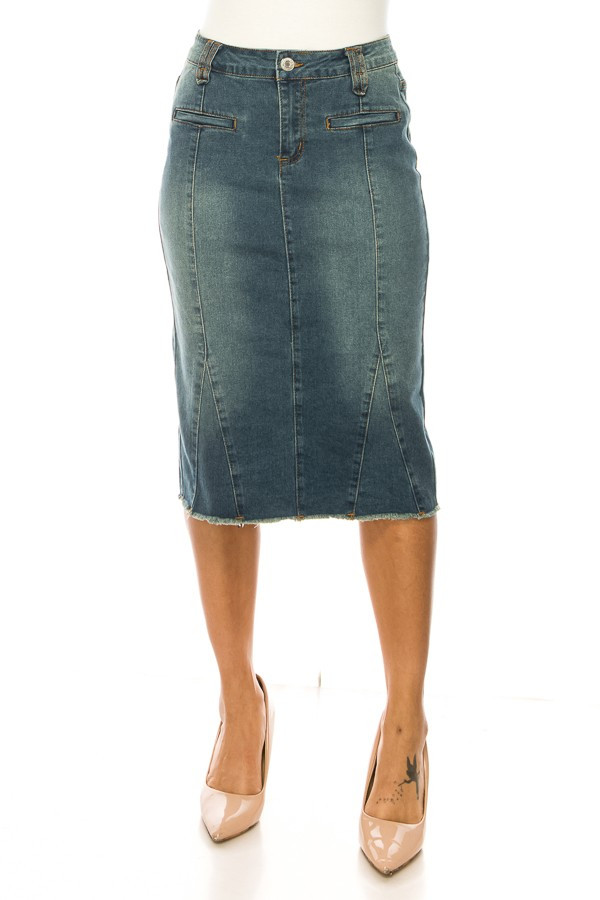 Denim Skirt