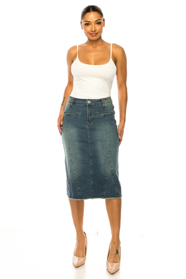 Denim Skirt