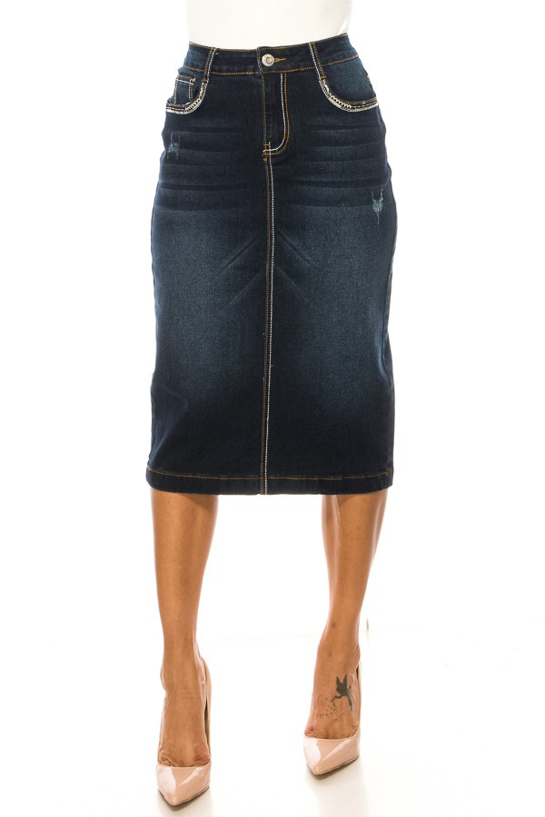 Denim Skirt