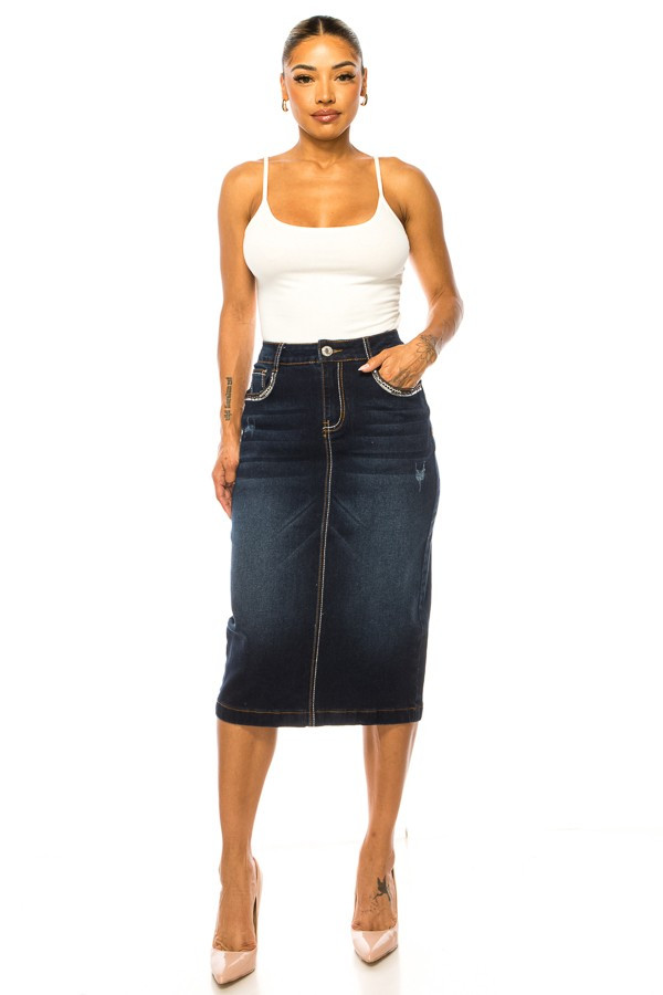 Denim Skirt