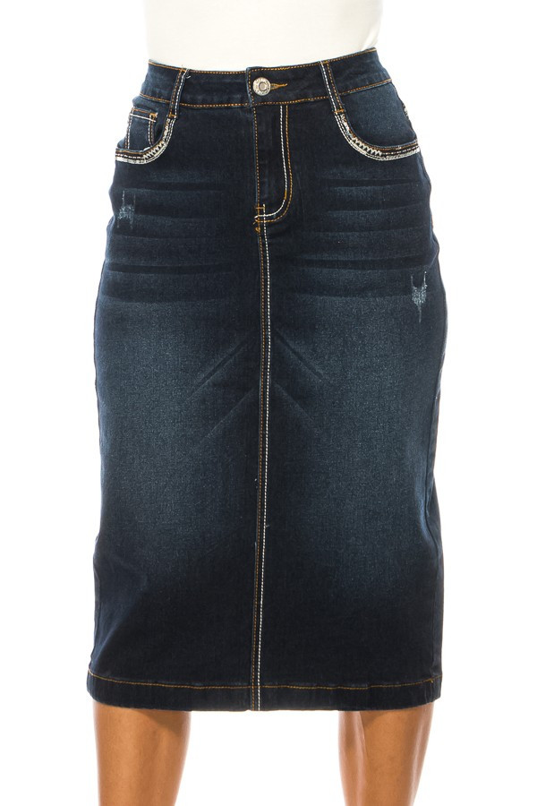 Denim Skirt