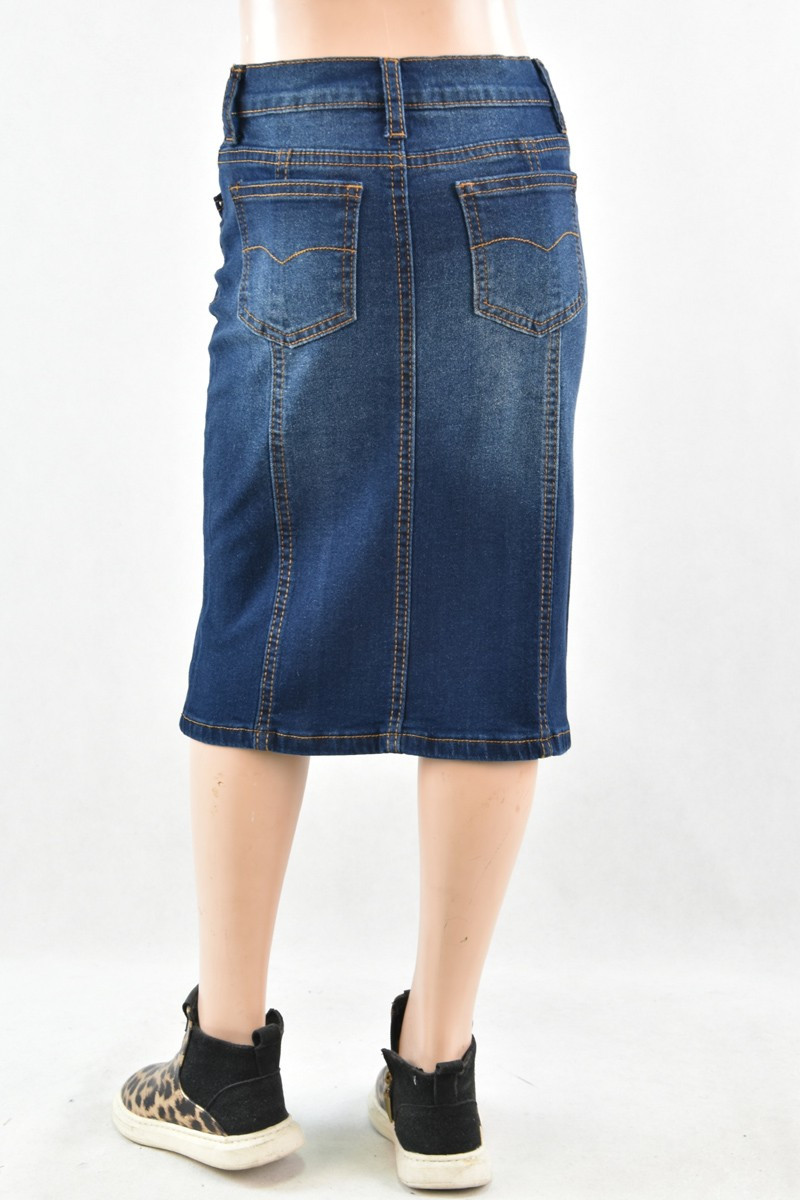 Girls Denim Skirt