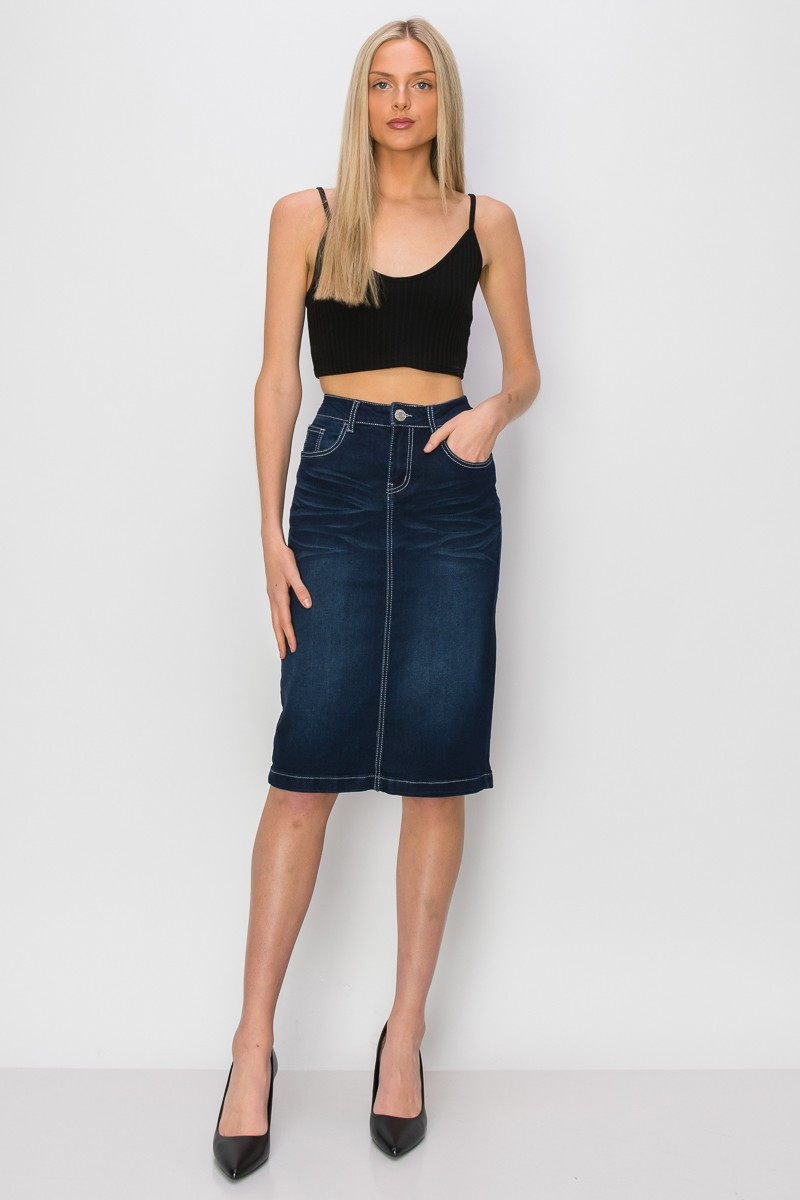 Denim Skirt