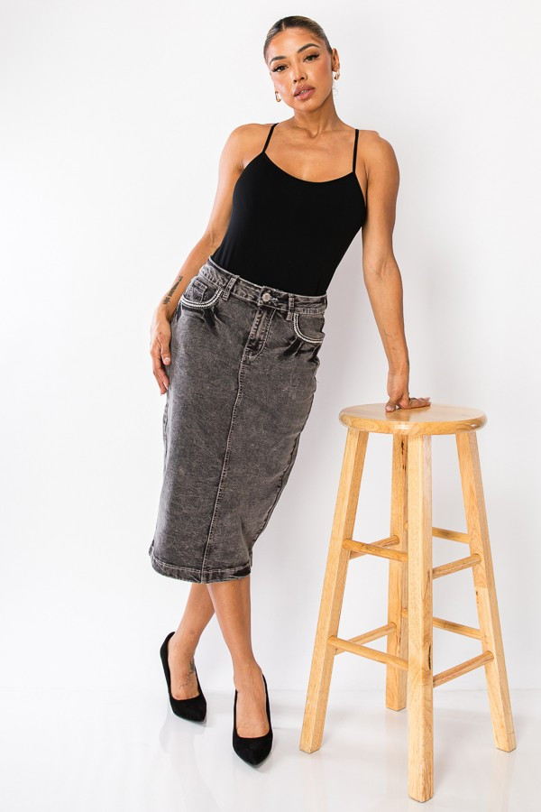 Denim Skirt