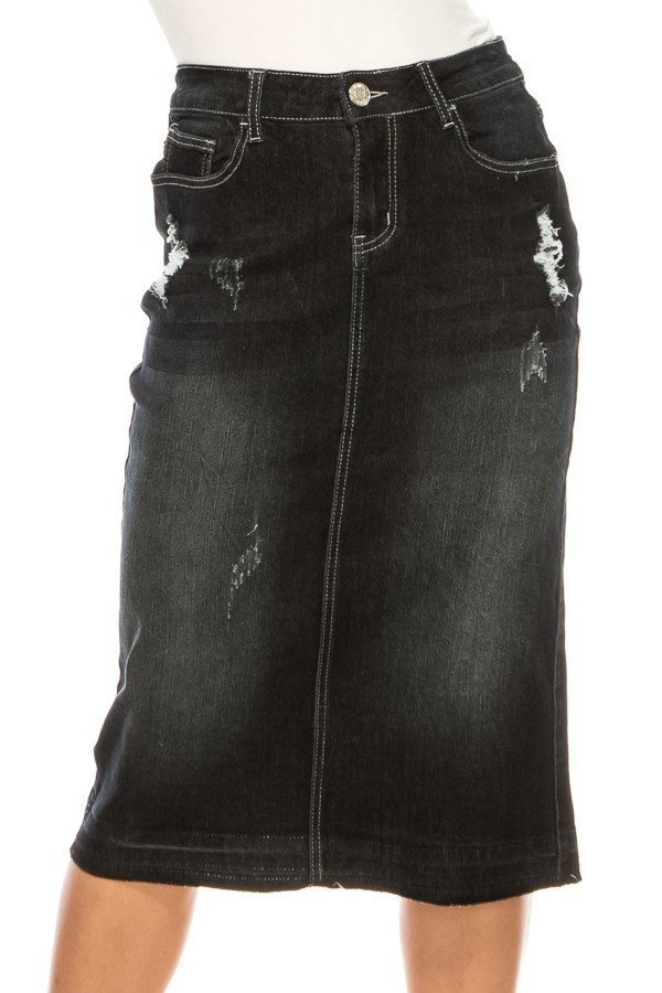 Denim Skirt
