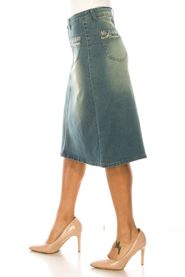 Denim Skirt