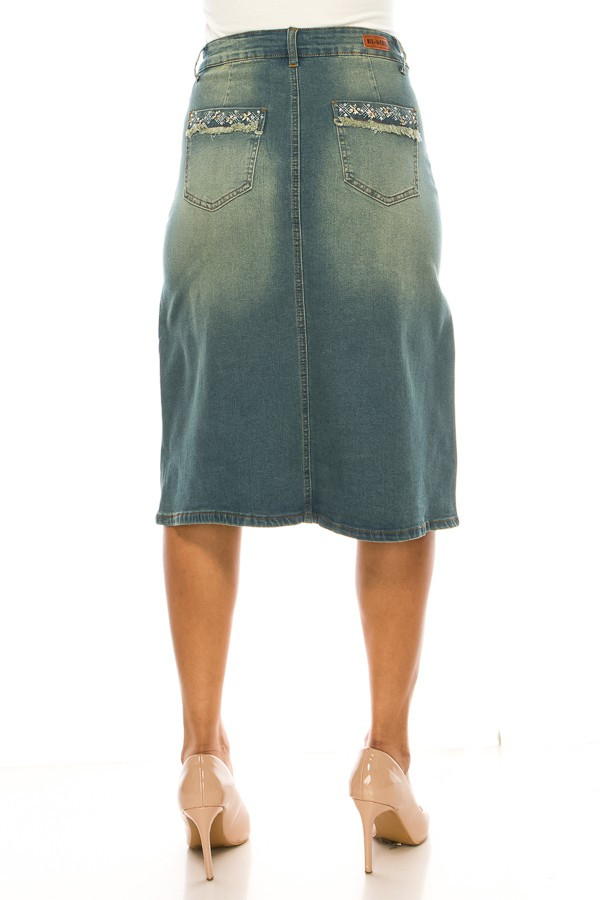 Denim Skirt