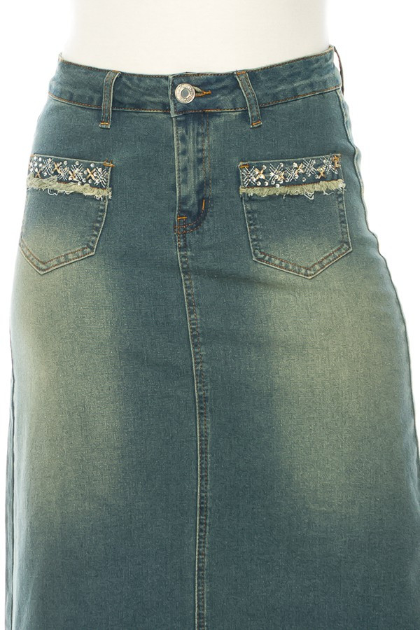 Denim Skirt
