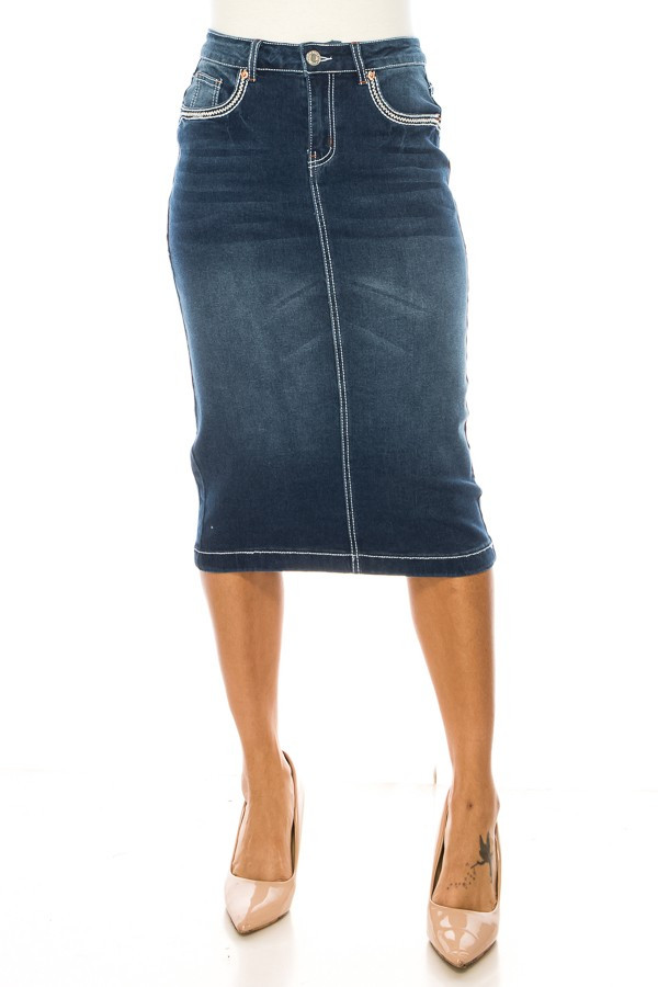 Denim Skirt
