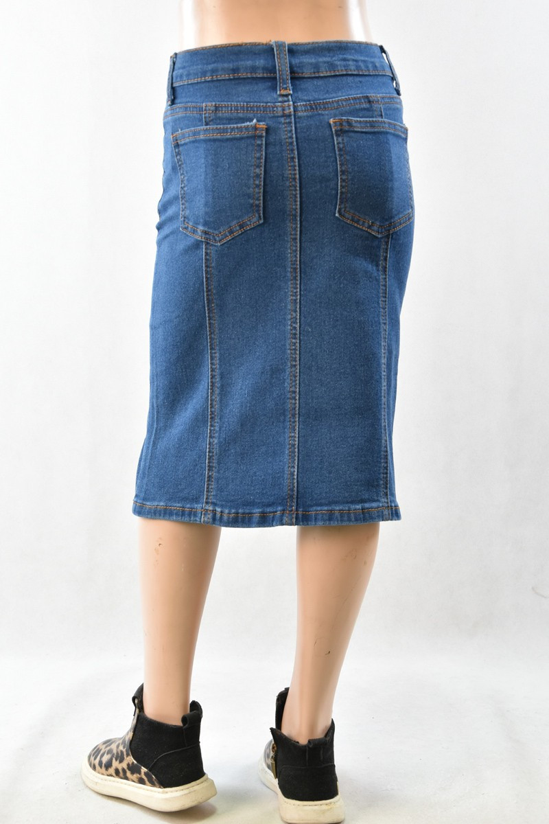 Girls Denim Skirt