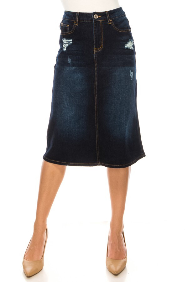 Denim Skirt