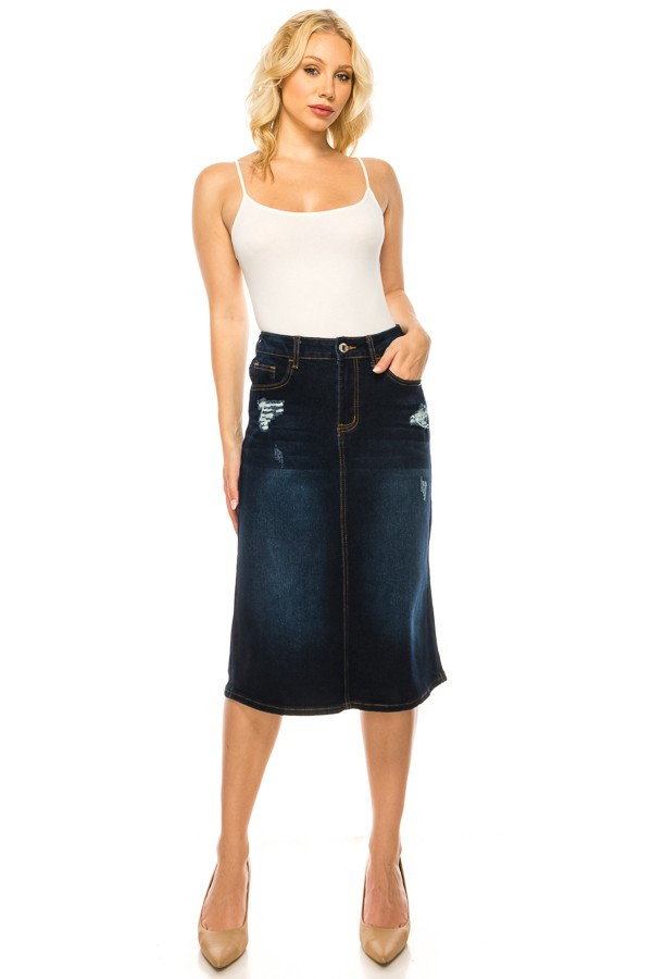 Denim Skirt