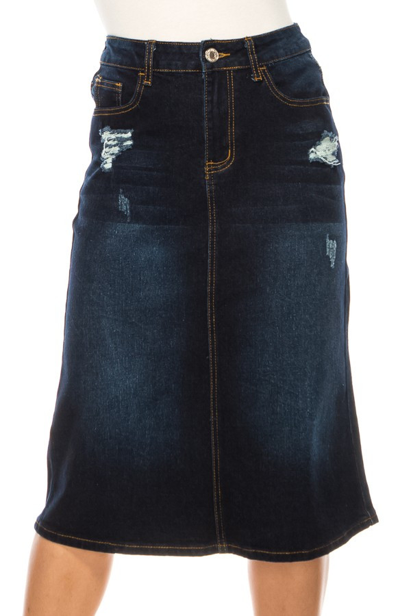 Denim Skirt