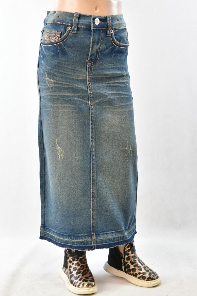 Girls Denim Skirt