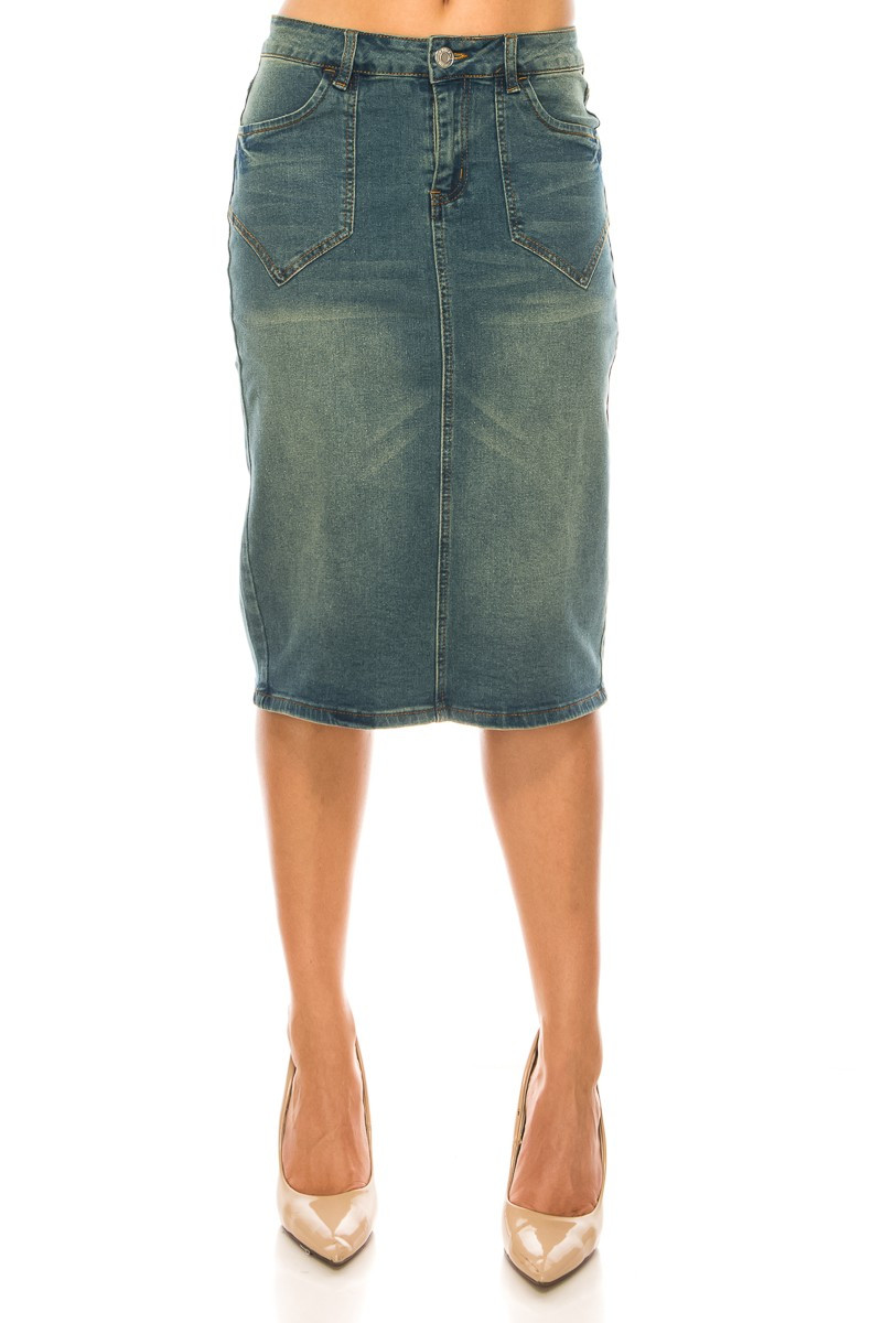 Denim Skirt