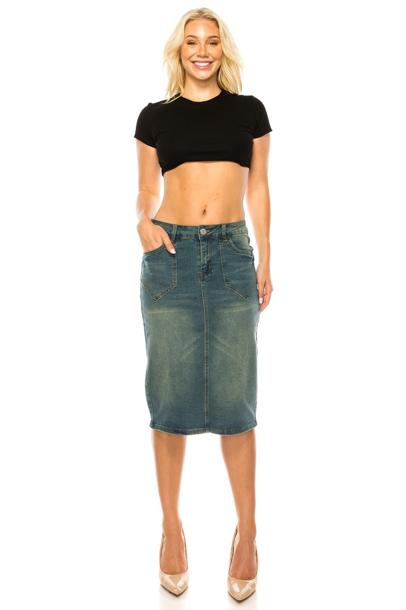 Denim Skirt