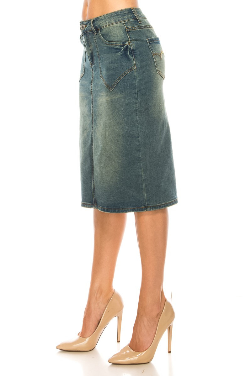 Denim Skirt