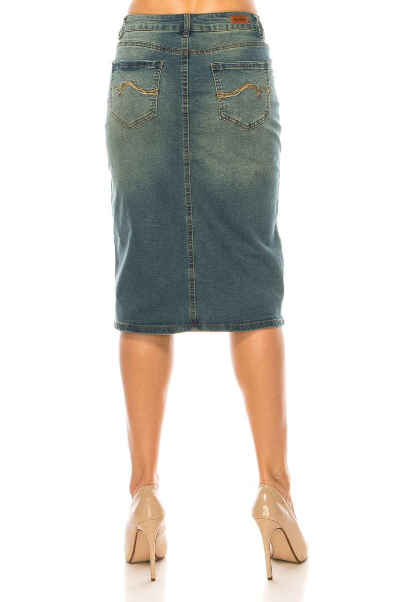 Denim Skirt