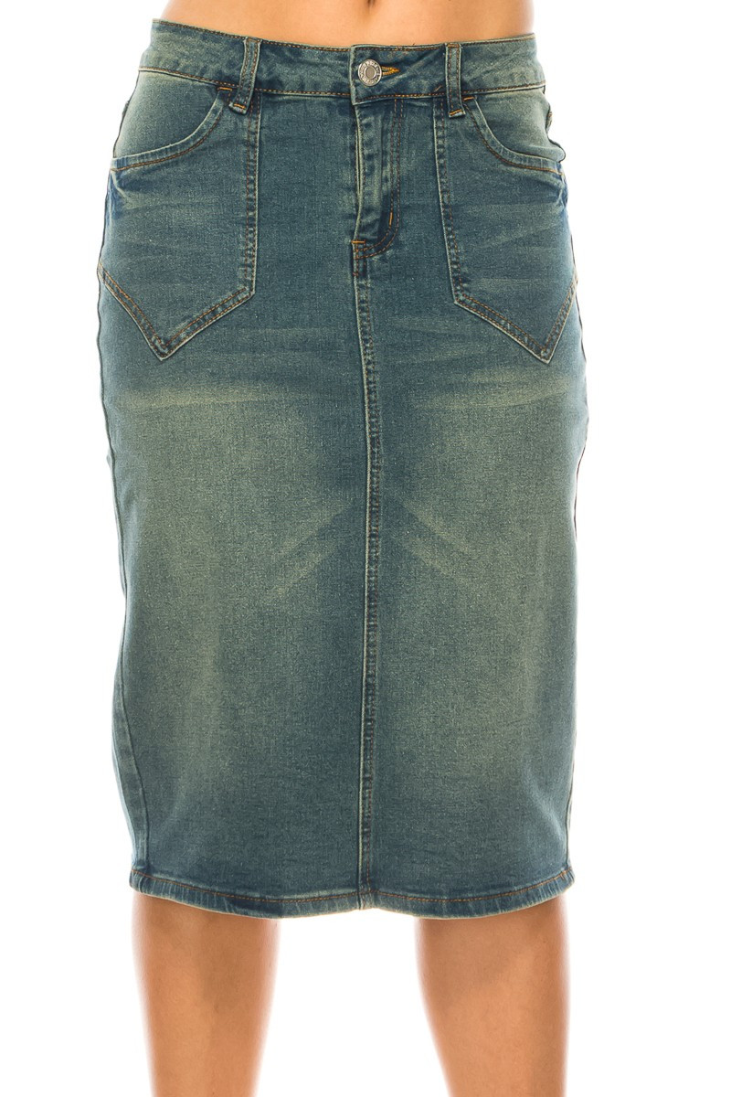 Denim Skirt
