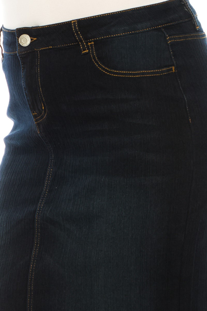 Denim Skirt Plus Size