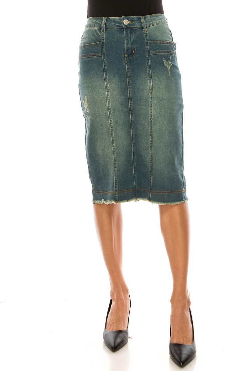 Denim Skirt