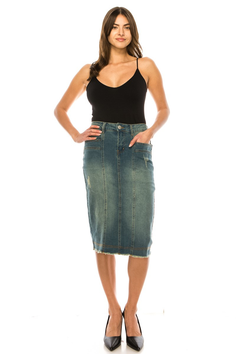 Denim Skirt