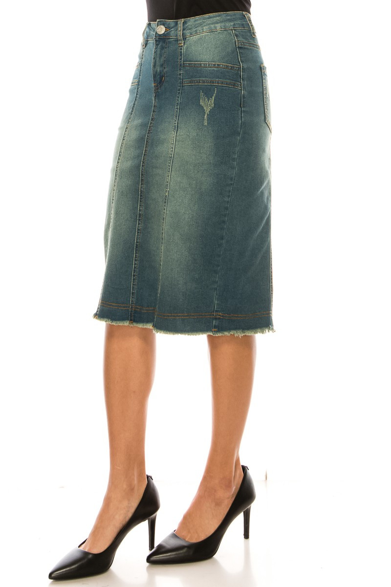 Denim Skirt