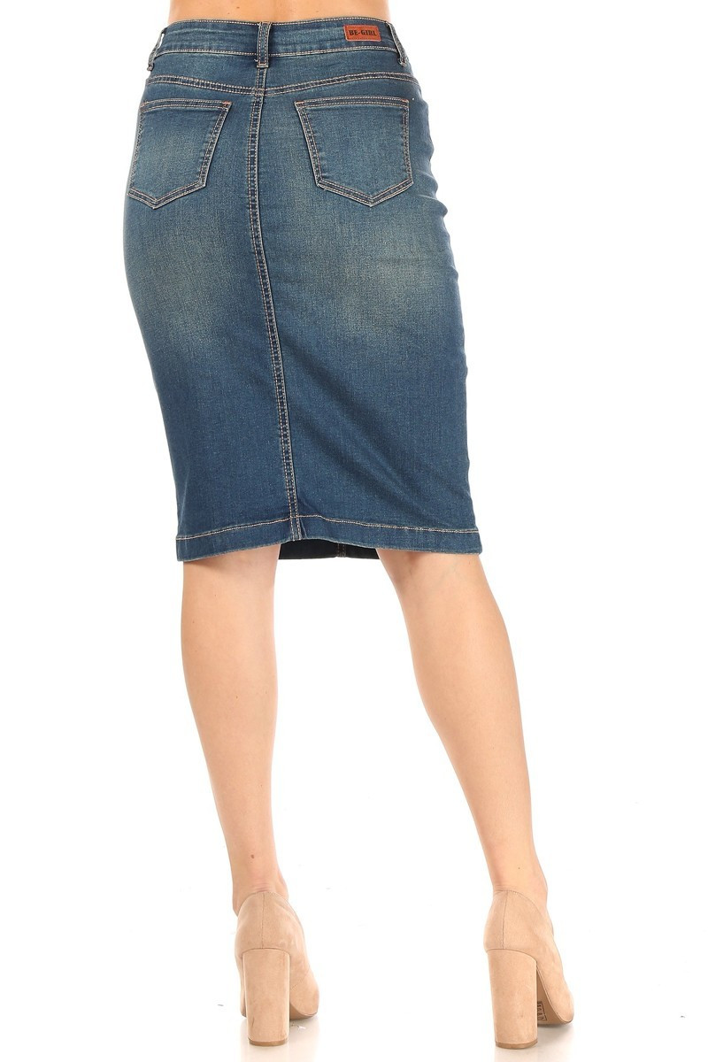 Denim Skirt