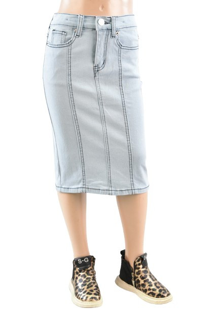 Girls Denim Skirt
